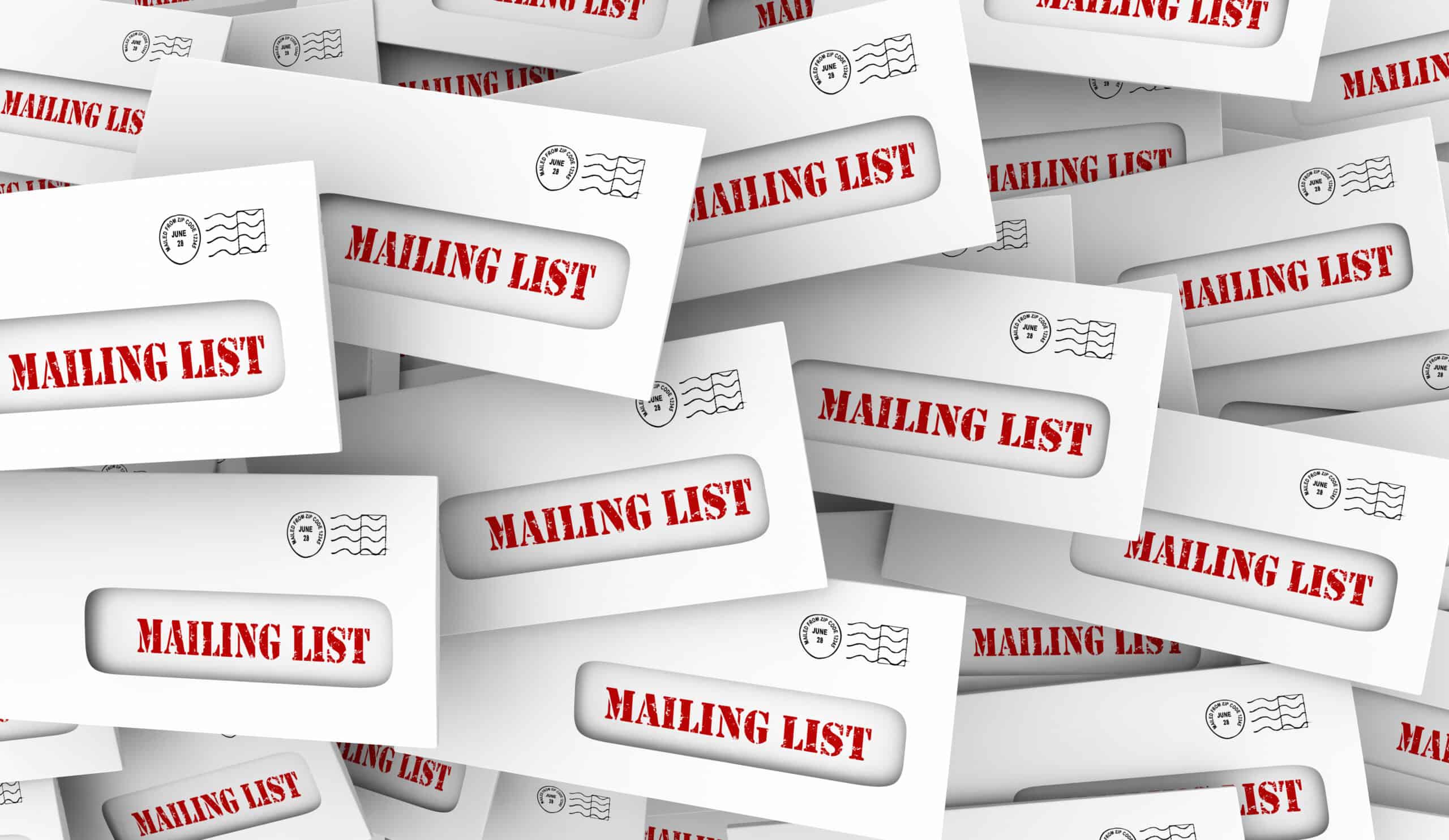 5 Benefits of Having an Up-to-Date Mailing List