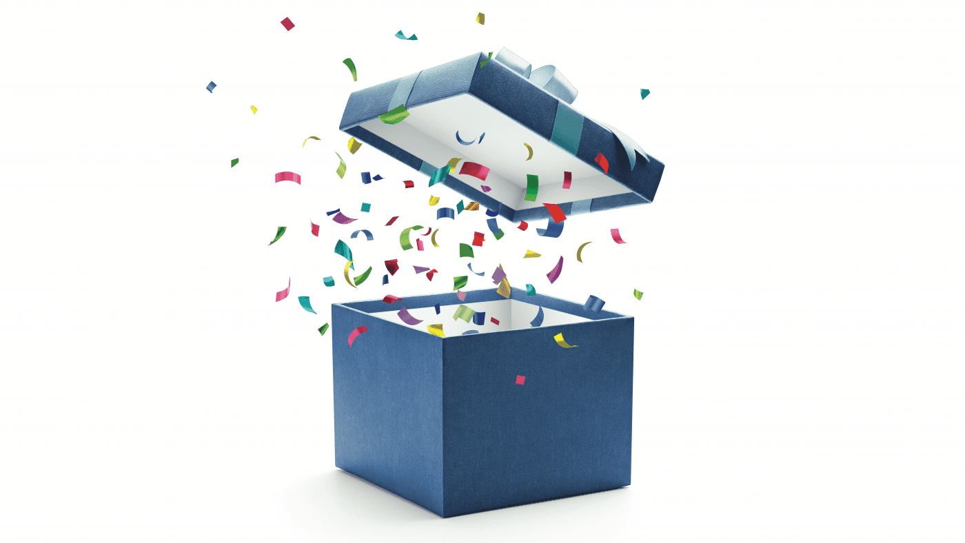 box of confetti